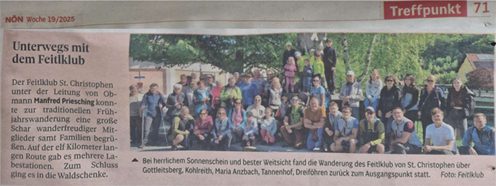 Frühjahrswanderung